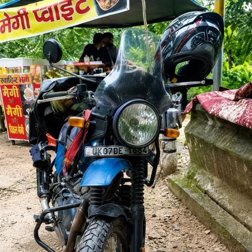Solo Bike Ride to Pangot: Discovering a Hidden Waterfall in Uttarakhand